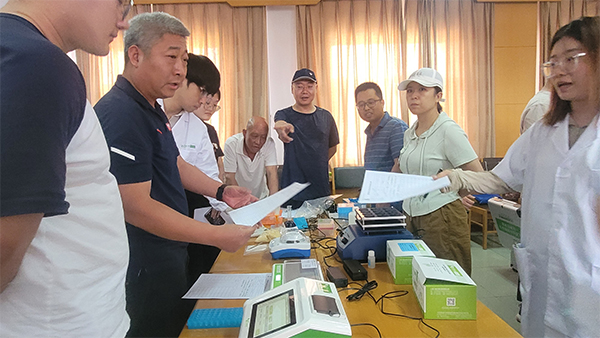 中儲糧北京分公司小麥質(zhì)量檢驗技術(shù)培訓(xùn)